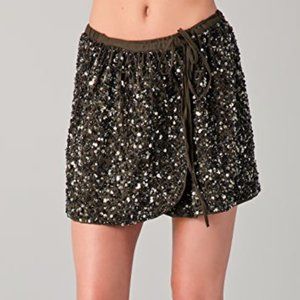 Maison Scotch Sequin Skirt